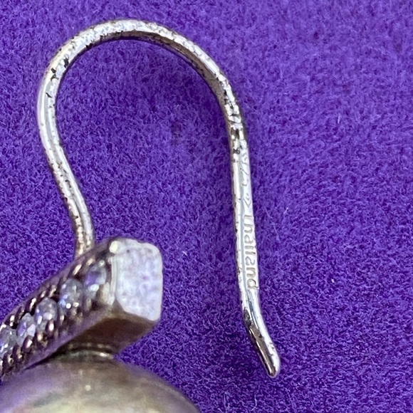 💛 Classic Silpada Sterling Silver Year Round Drop Earrings - Picture 4 of 4